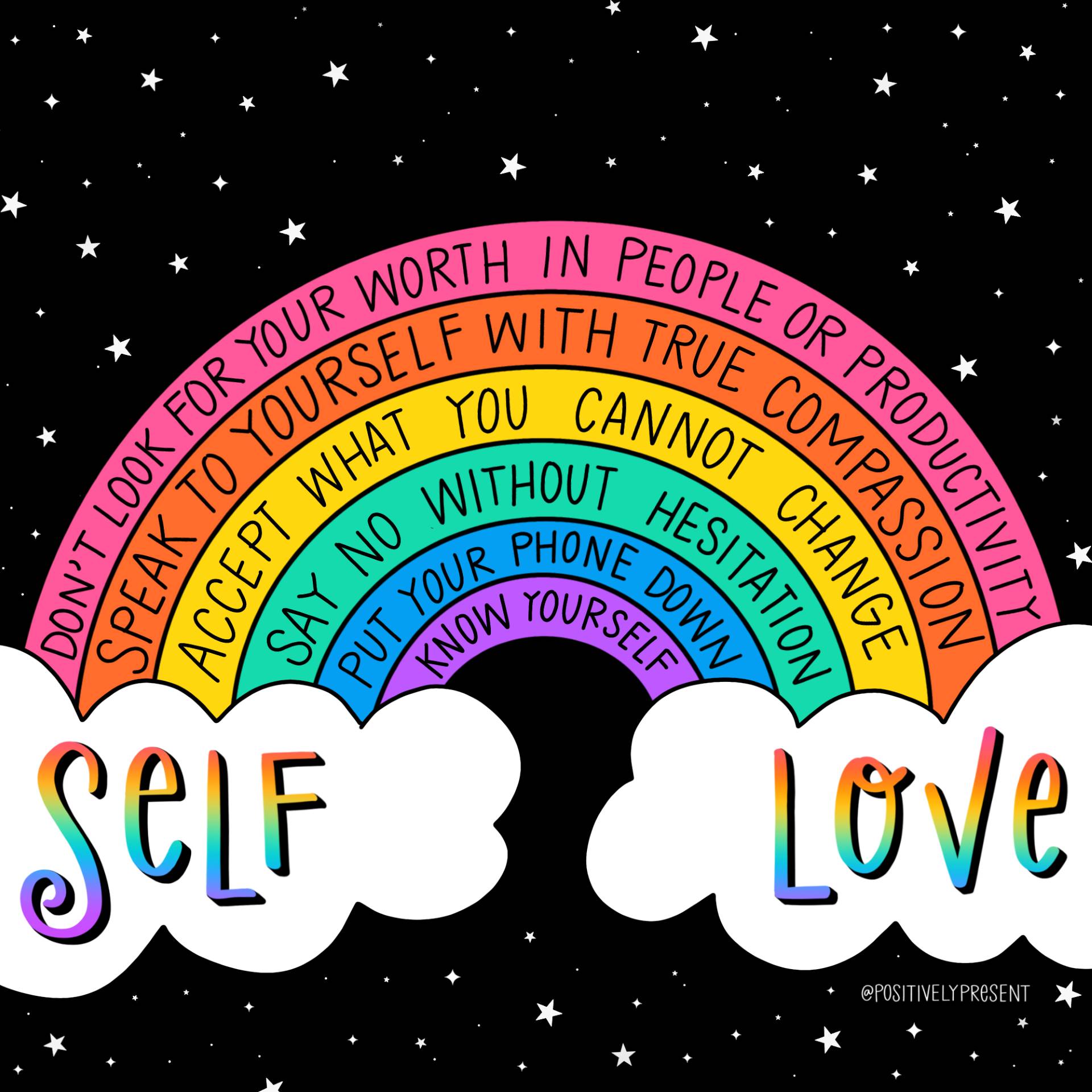 Rainbow of Self Love